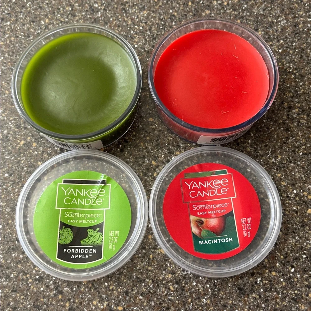 Yankee Candle Scenterpiece FORBIDDEN APPLE AND MACINTOSH MeltCups